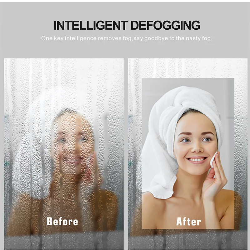 Smart Bathroom Makeup Mirror