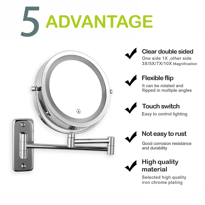 BrightBath Extend LED Mirror