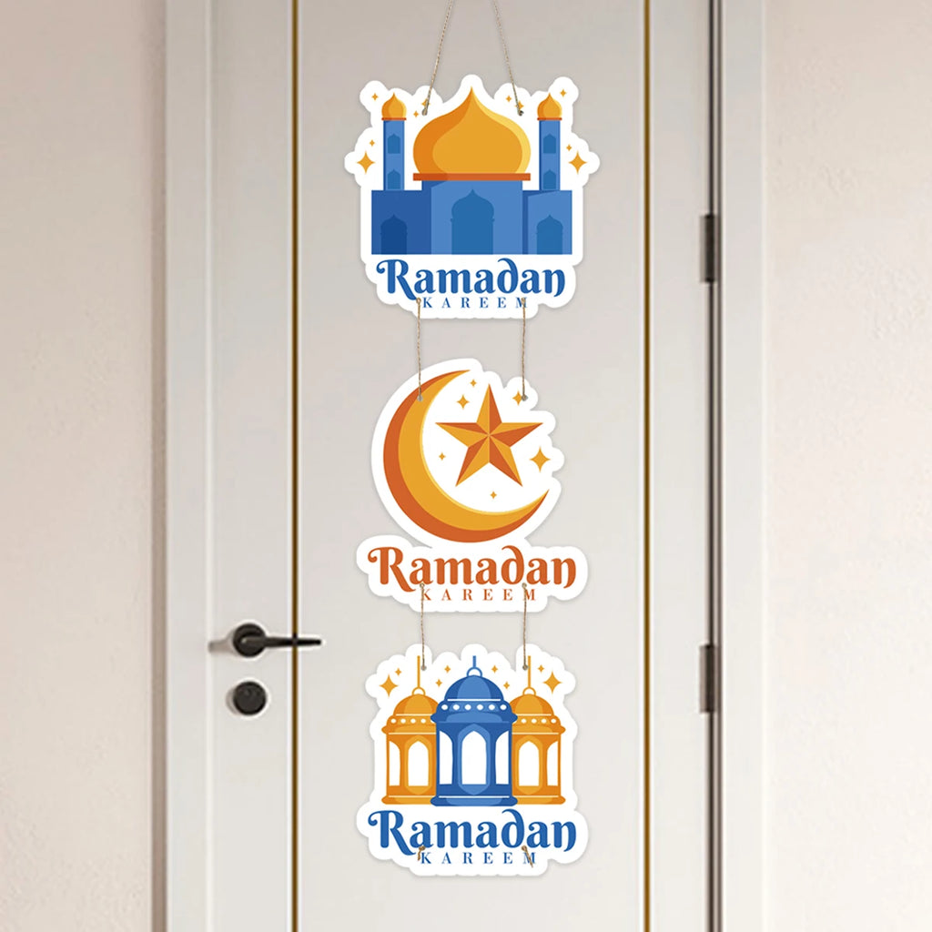 Décorations de porte pour l'Aïd Moubarak