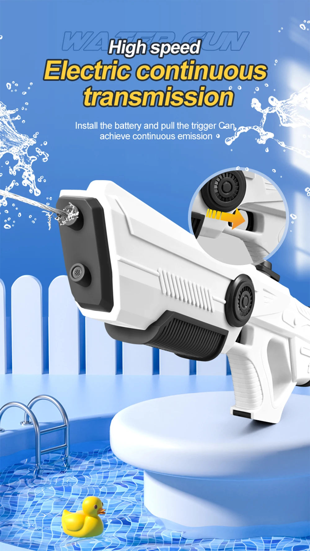 AquaStorm Automatic Water Shooter