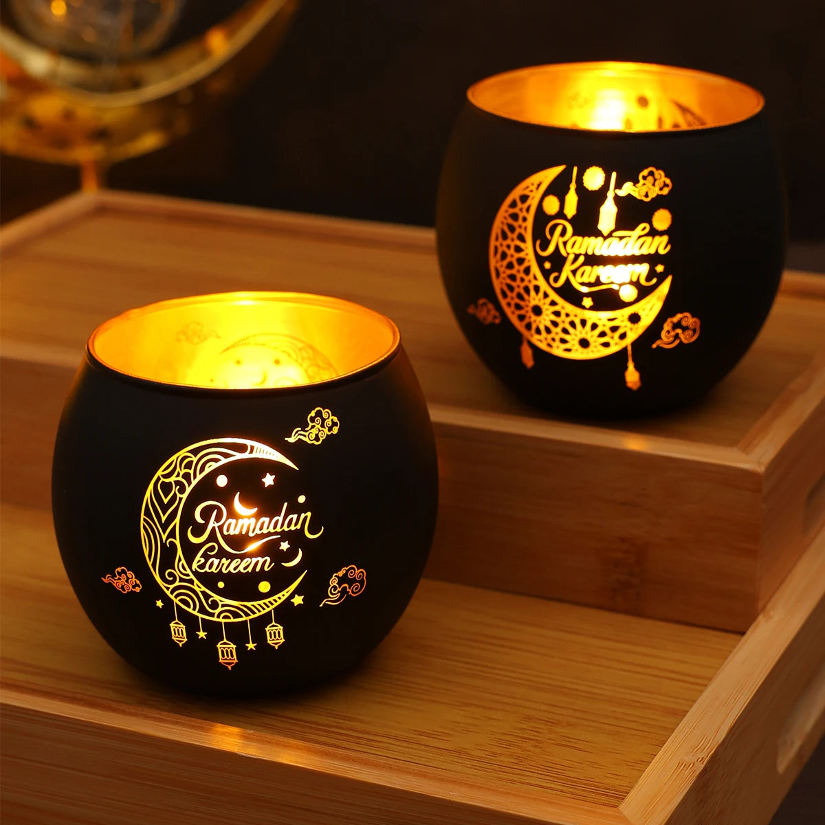 Ramadan Kareem Candle Holders