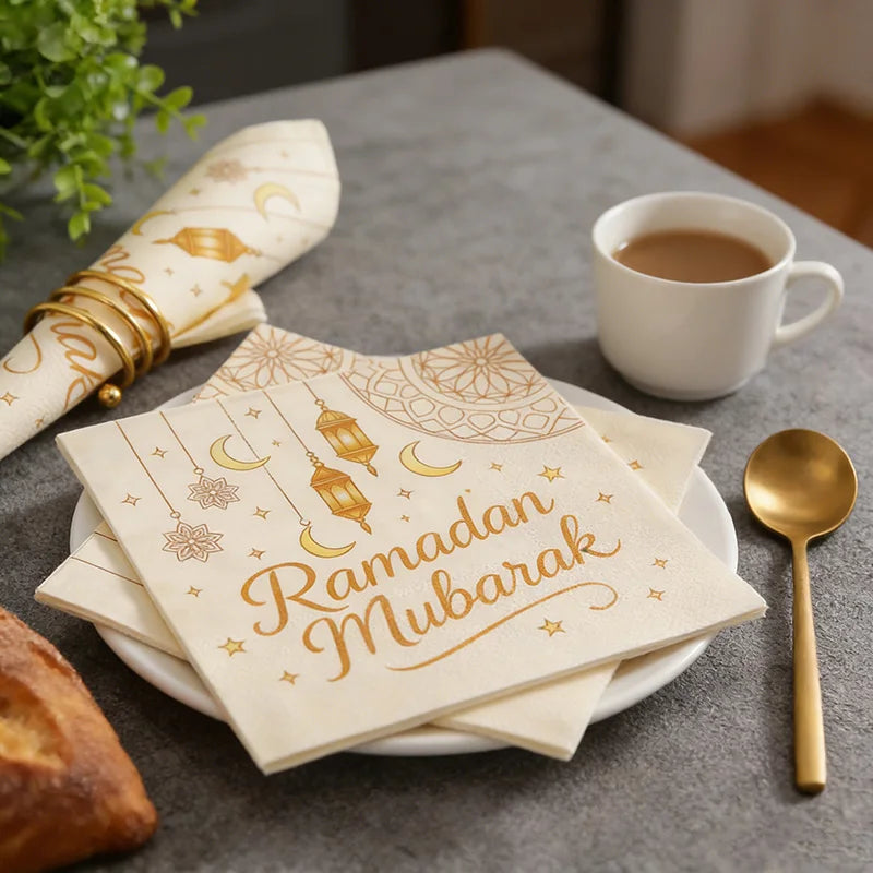 RAMADAN Moon Lantern Napkins