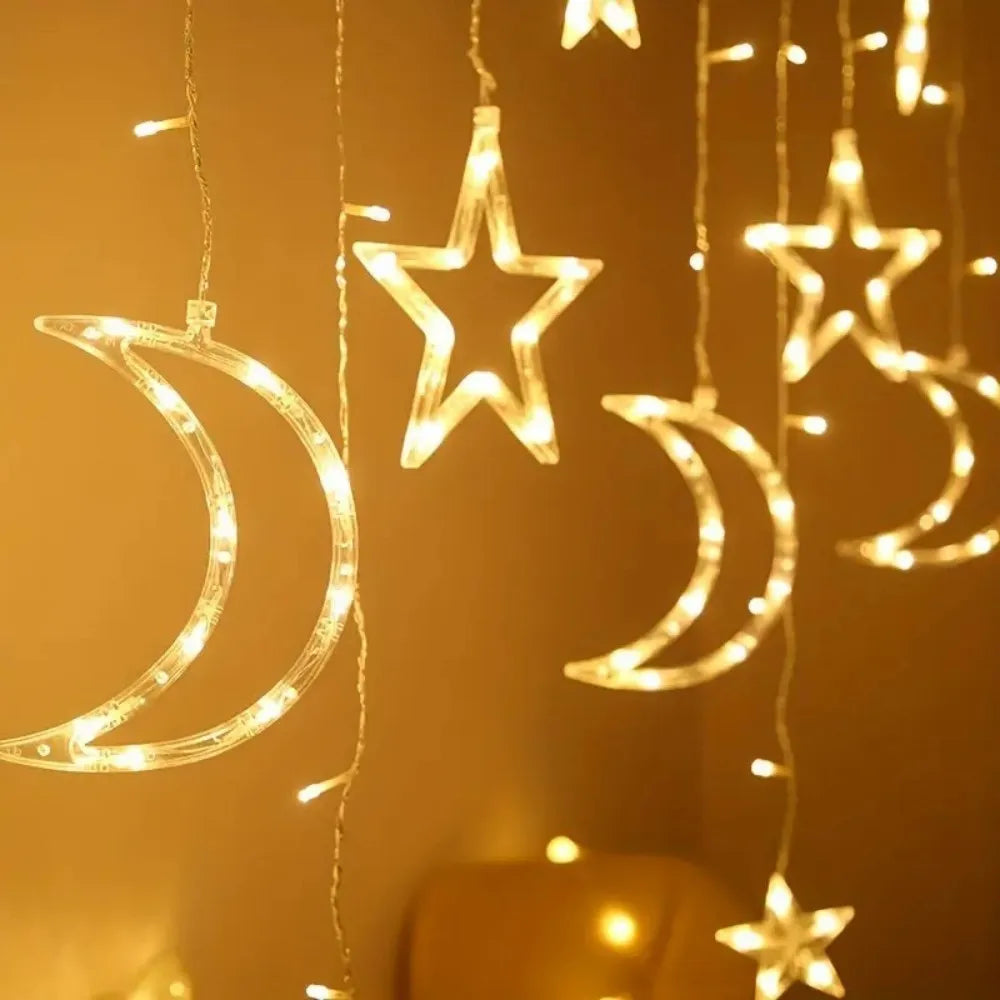 LED Star&Moon LED Curtain Light