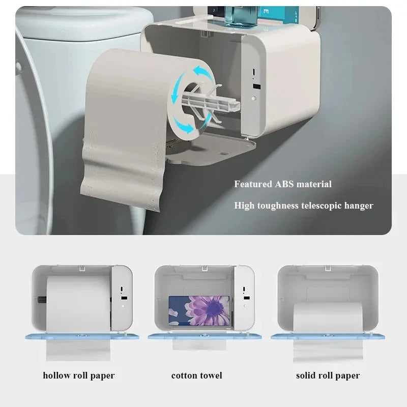AutoRoll Smart Toilet Paper Holder