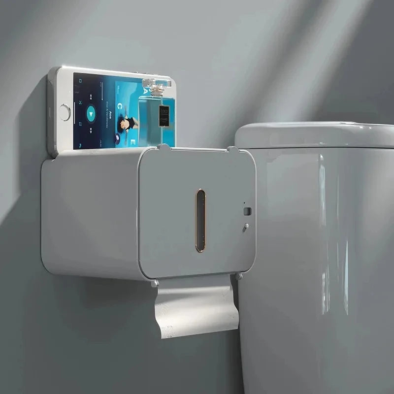 AutoRoll Smart Toilet Paper Holder