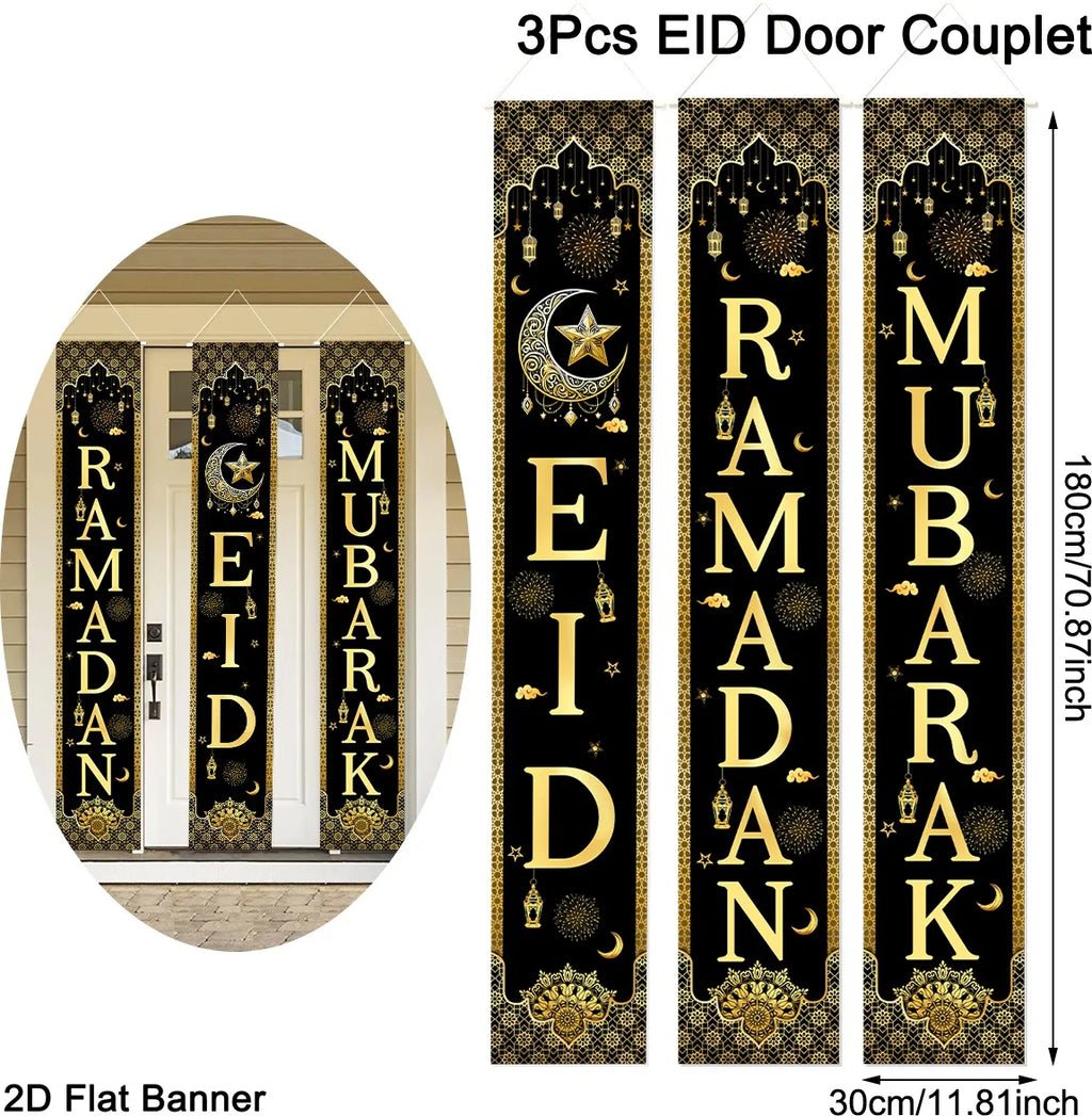 Ramadan & Eid Door Banner