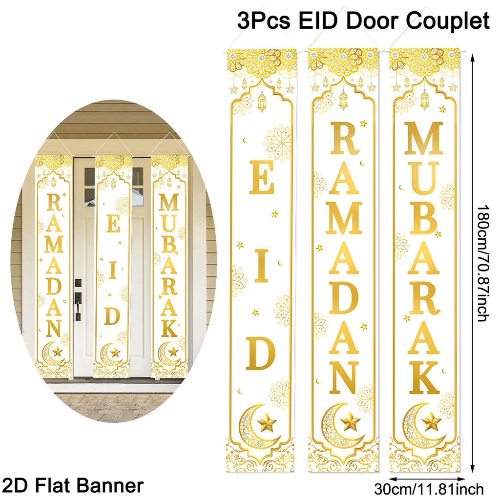 Ramadan & Eid Door Banner