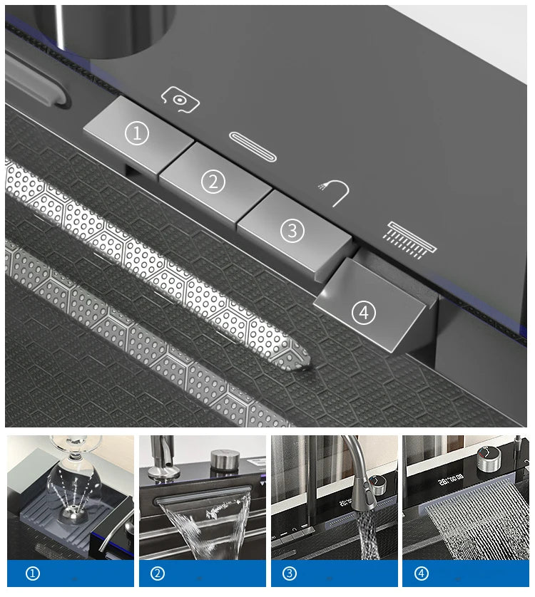 حوض مطبخ ذكي