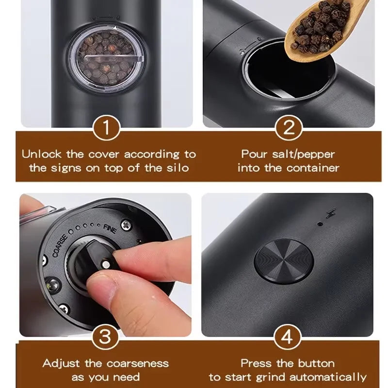 Automatic  Salt and Pepper Grinder