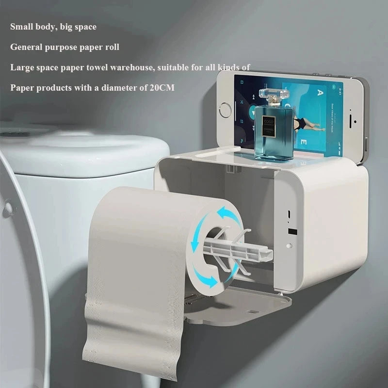 AutoRoll Smart Toilet Paper Holder