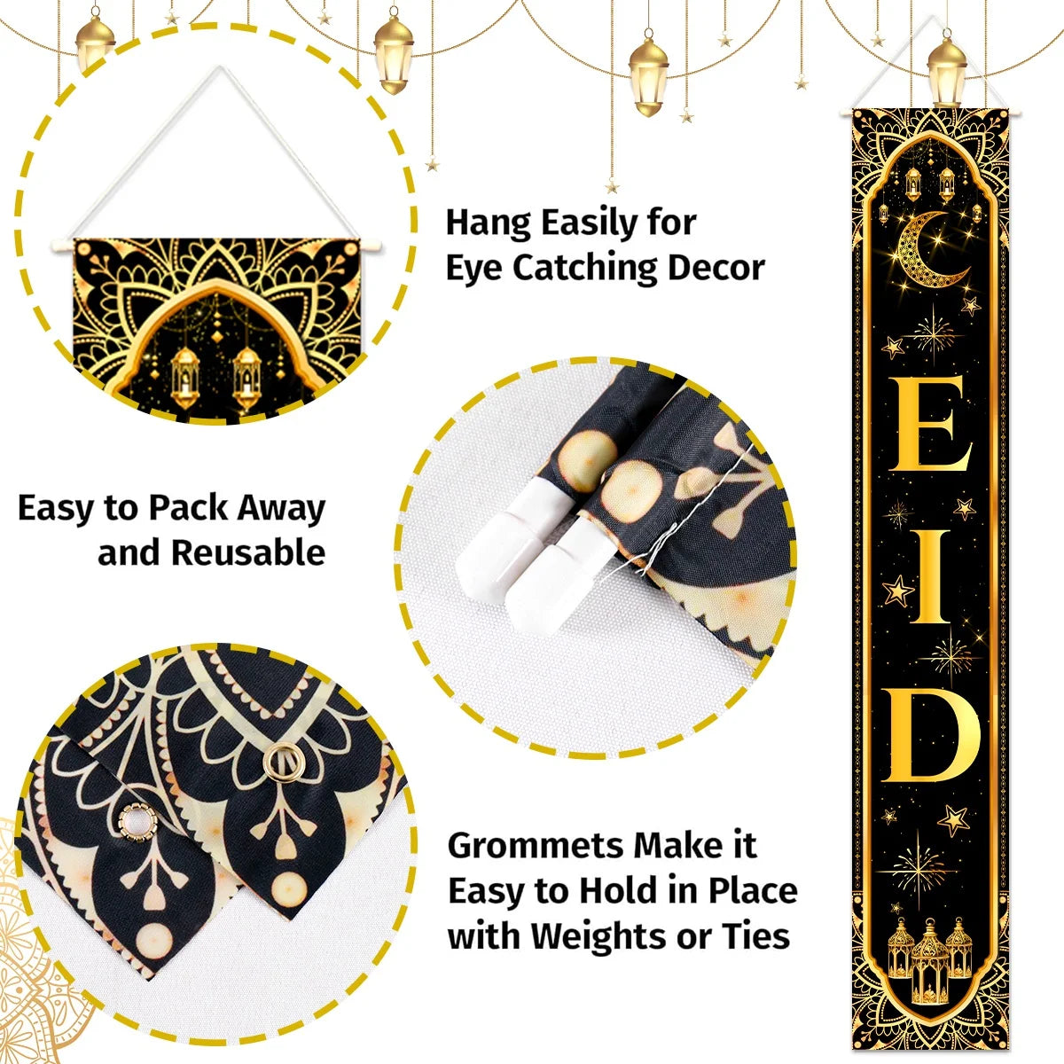 Ramadan & Eid Door Banner