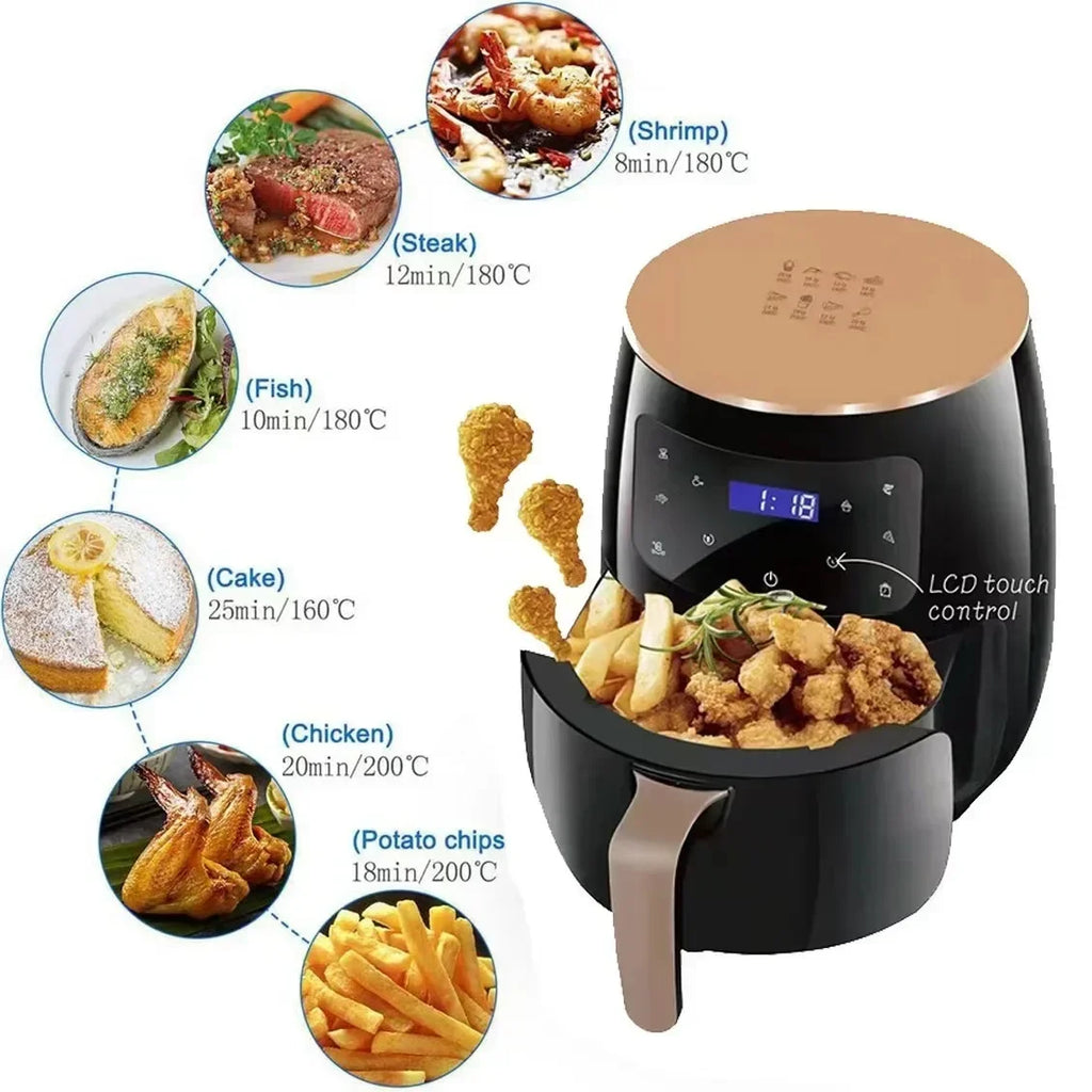 6L Air Fryer Multi-functional Intelligent Touch