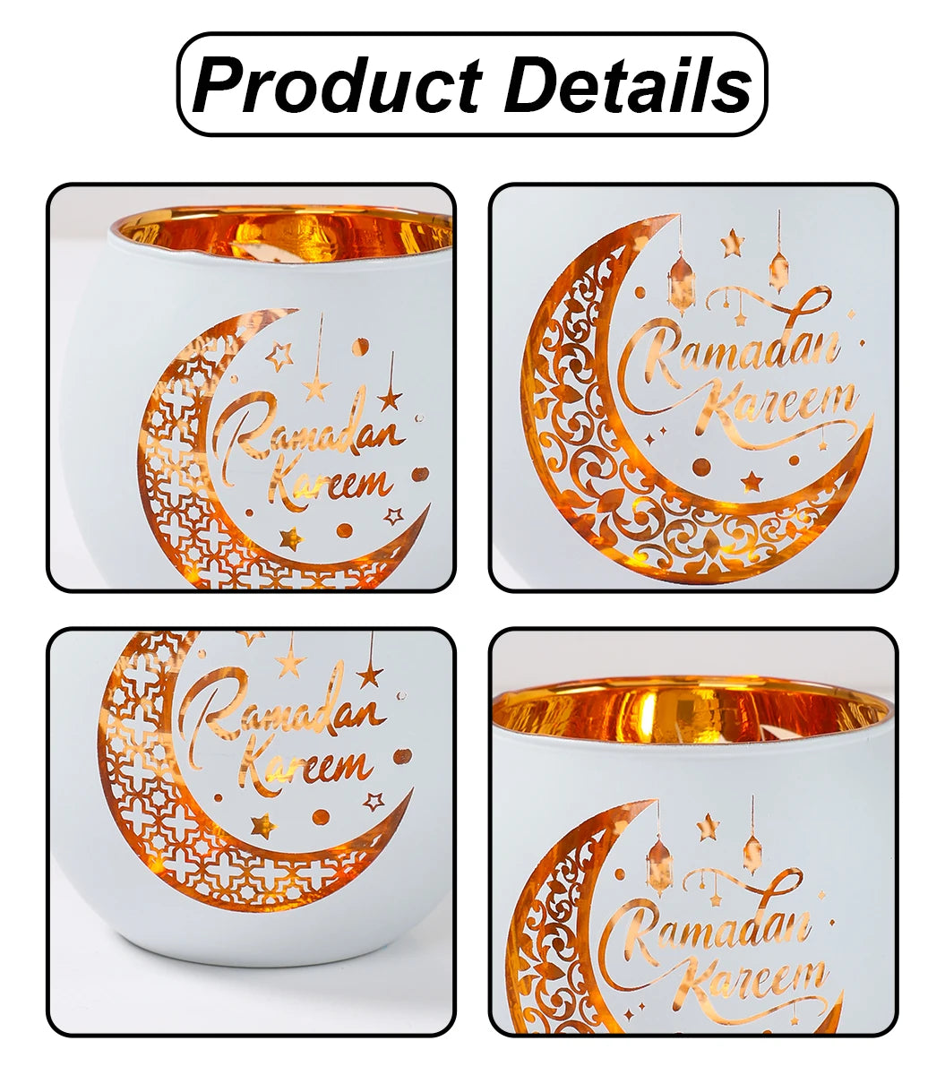 Ramadan Kareem Candle Holders