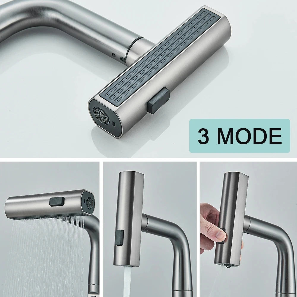 صنبور FlowTouch الرقمي القابل للسحب