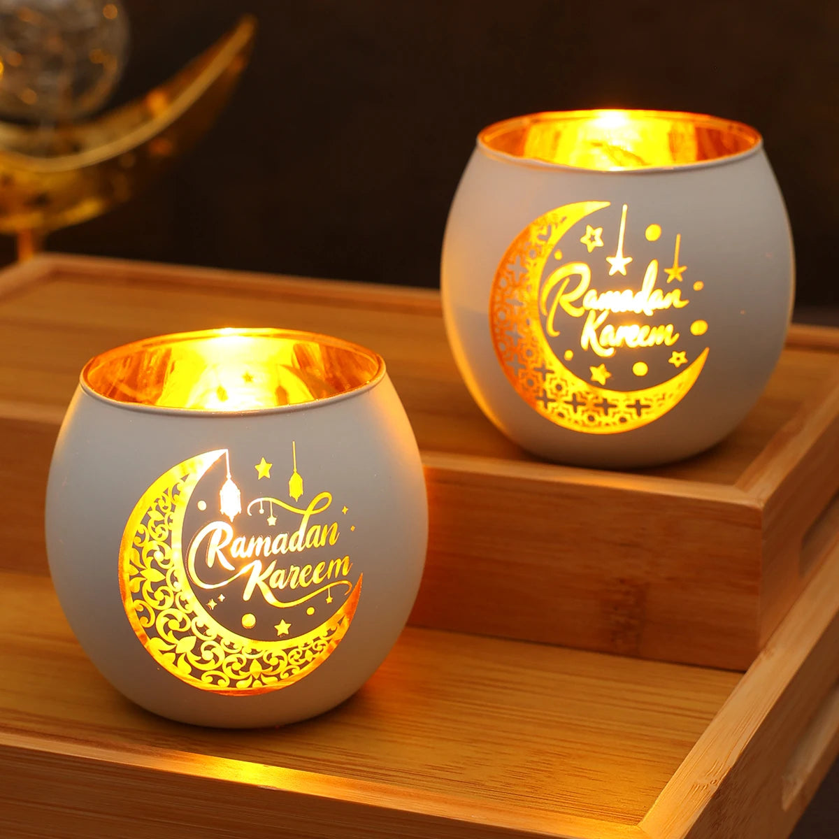 Ramadan Kareem Candle Holders