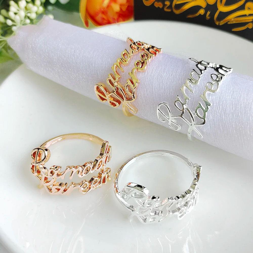 Ramadan Napkin Rings