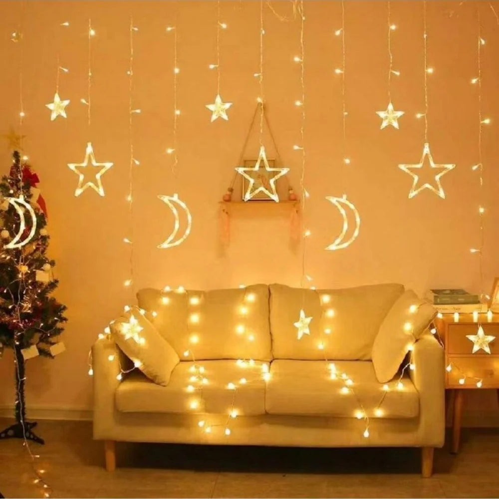 LED Star&Moon LED Curtain Light