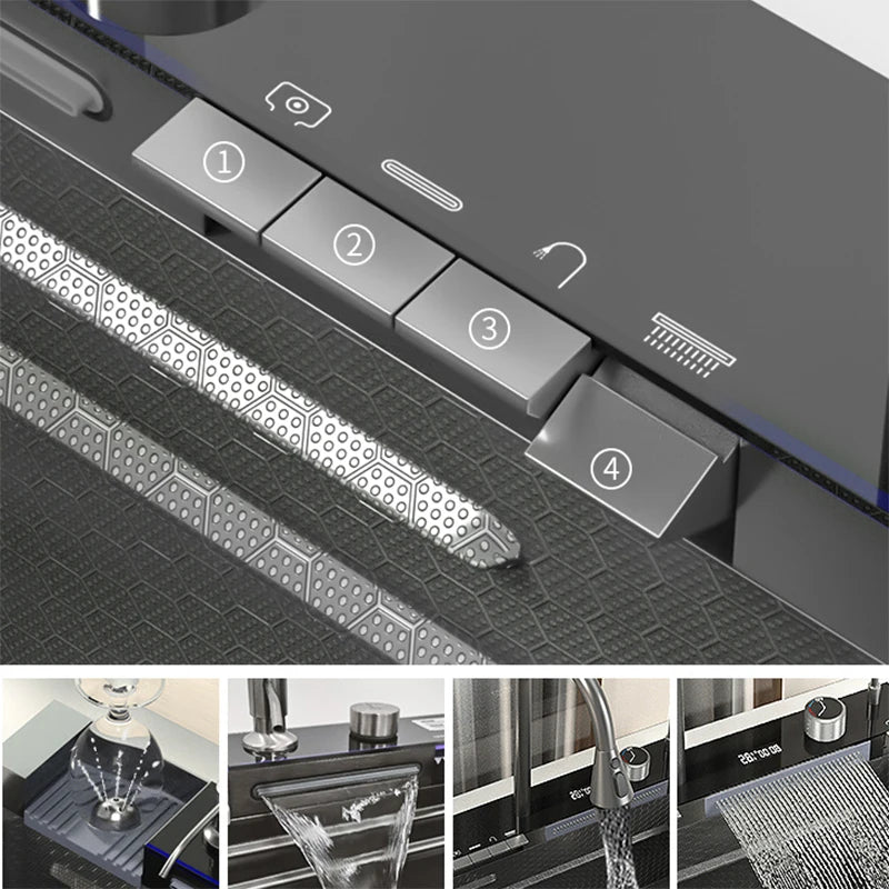 حوض مطبخ ذكي