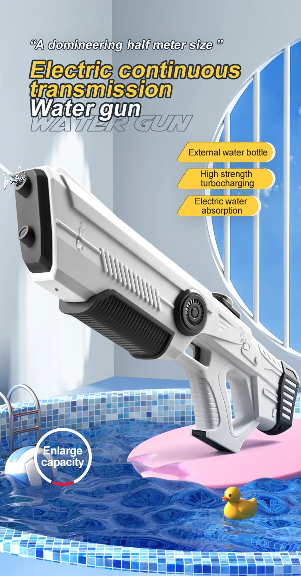 AquaStorm Automatic Water Shooter