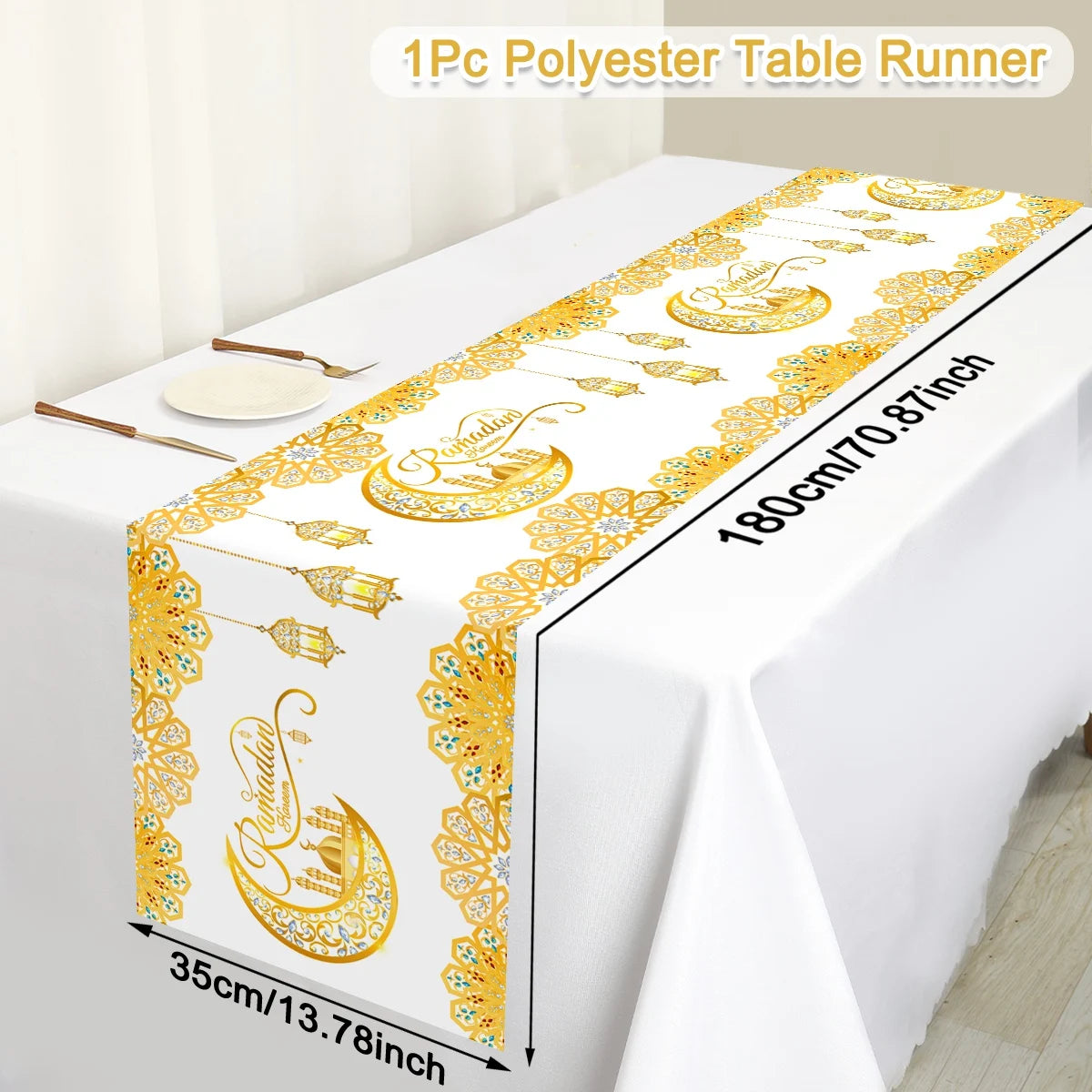 Ramadan Kareem Table Runner