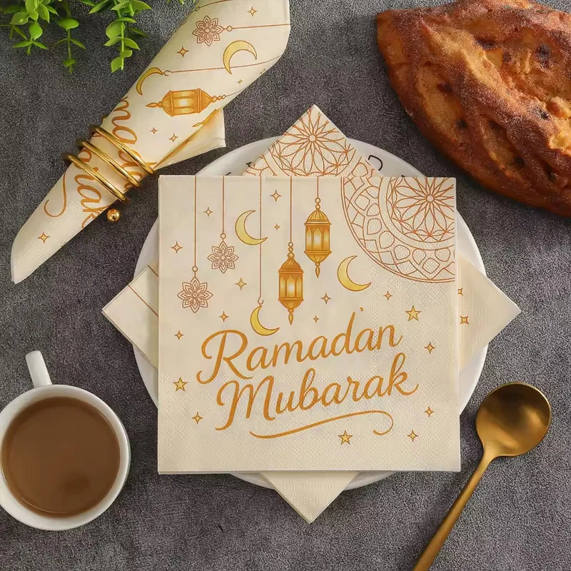 RAMADAN Moon Lantern Napkins