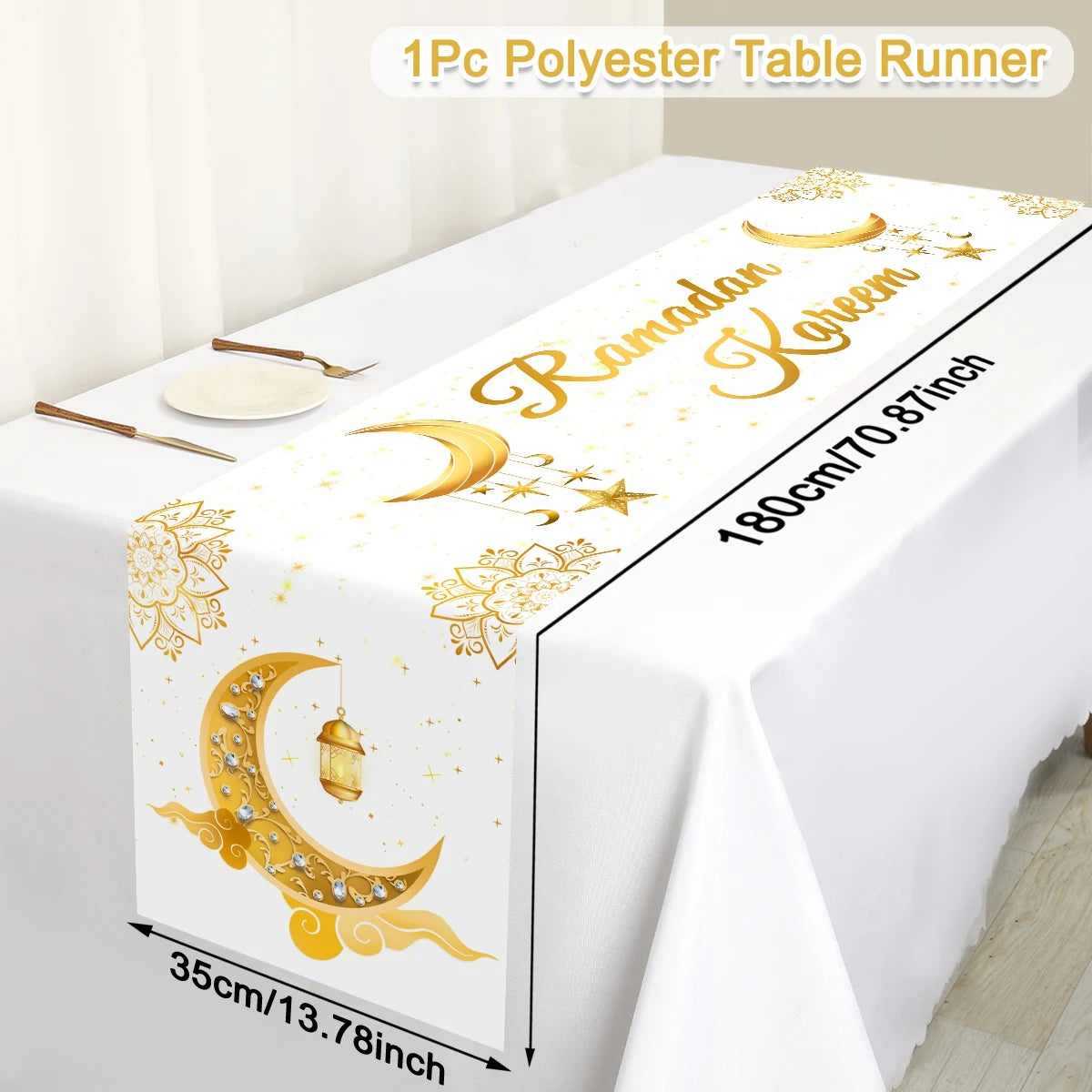 Ramadan Kareem Table Runner