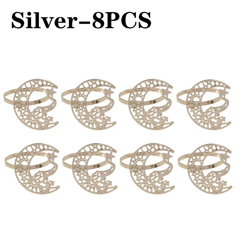 Gold Bismillah Napkin Holders