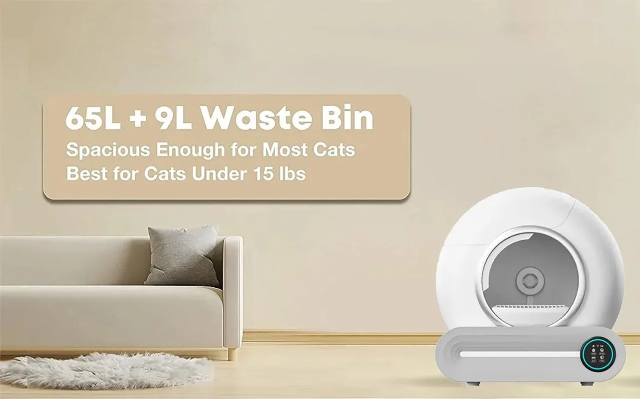 Tonepie SmartClean 65L Cat Litter Box