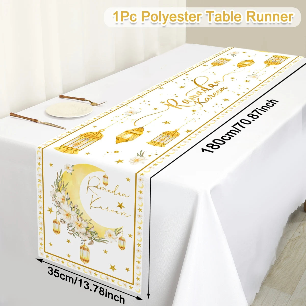 Ramadan Kareem Table Runner