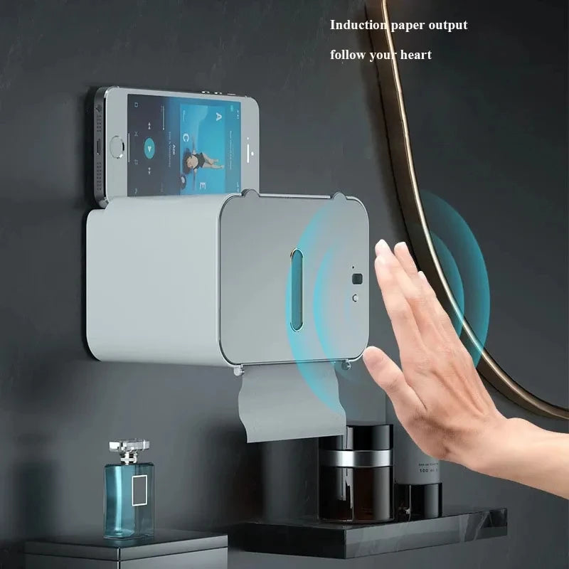 AutoRoll Smart Toilet Paper Holder